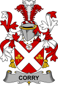 Irish Coat of Arms for Corry or O