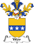 Coat of Arms from Scotland for Weir