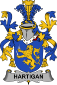 Irish Coat of Arms for Hartigan or O