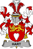 Irish Coat of Arms for Hart or O