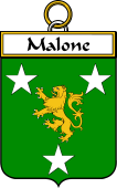 Irish Badge for Malone or O