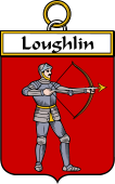 Irish Badge for Loughlin or O