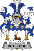 Irish Coat of Arms for Rutledge