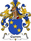 German Wappen Coat of Arms for Gamm