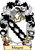 English or Welsh Family Coat of Arms (v.23) for Mayne