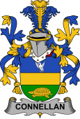 Irish Coat of Arms for Connellan or O