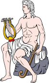 Apollo with Lyre