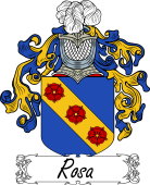 Araldica Italiana Coat of arms used by the Italian family Rosa