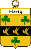 Irish Badge for Harty or O