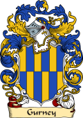 English or Welsh Family Coat of Arms (v.23) for Gurney (or Gurnard 1633)