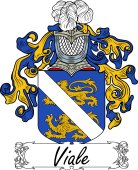 Araldica Italiana Coat of arms used by the Italian family Viale