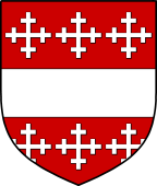 English Family Shield for Peche