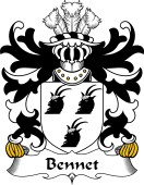 Welsh Coat of Arms for Bennet (Cilfeigan, Monmouthshire)