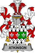 Irish Coat of Arms for Atkinson