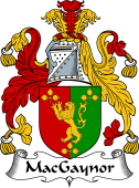 Irish Coat of Arms for MacGaynor