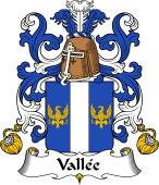 Coat of Arms from France for Vallée