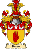 Irish Family Coat of Arms (v.23) for Breen