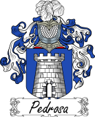 Araldica Italiana Coat of arms used by the Italian family Pedrosa