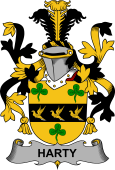 Irish Coat of Arms for Harty or O