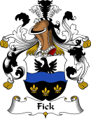 German Wappen Coat of Arms for Fick