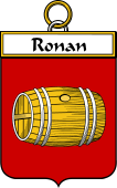 Irish Badge for Ronan or O