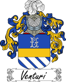 Araldica Italiana Coat of arms used by the Italian family Venturi