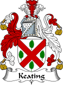 Irish Coat of Arms for Keating or O