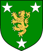 Irish Family Shield for O