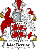 Irish Coat of Arms for MacTiernan or Kiernan