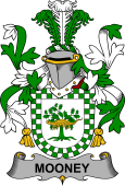 Irish Coat of Arms for Mooney or O