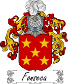 Araldica Italiana Coat of arms used by the Italian family Fonseca