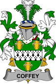 Irish Coat of Arms for Coffey or O