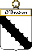 Irish Badge for Braden or O
