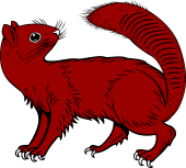 Squirrel Statant Reguardant