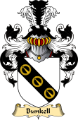 Scottish Family Coat of Arms (v.23) for Bunkell or Bunell