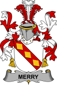 Irish Coat of Arms for Merry or O