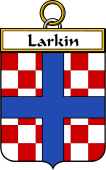 Irish Badge for Larkin or O