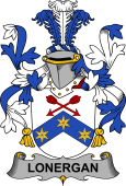 Irish Coat of Arms for Lonergan or O