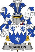 Irish Coat of Arms for Scanlon or O