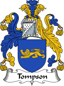 English Coat of Arms for the family Tompson