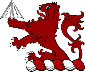 Family crest from Ireland for Foley (Dublin)