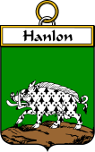 Irish Badge for Hanlon or O