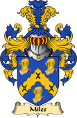 English Coat of Arms (v.23) for the family Miles
