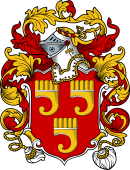 English or Welsh Coat of Arms for Greenfield (Ref Burke