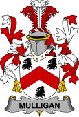 Irish Coat of Arms for Mulligan or O