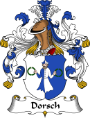 German Wappen Coat of Arms for Dorsch