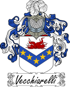 Araldica Italiana Coat of arms used by the Italian family Vecchiarelli