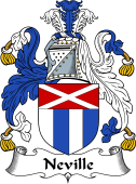 Irish Coat of Arms for Nevill or Neville