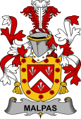 Irish Coat of Arms for Malpas