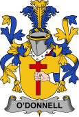 Irish Coat of Arms for Donnell or O